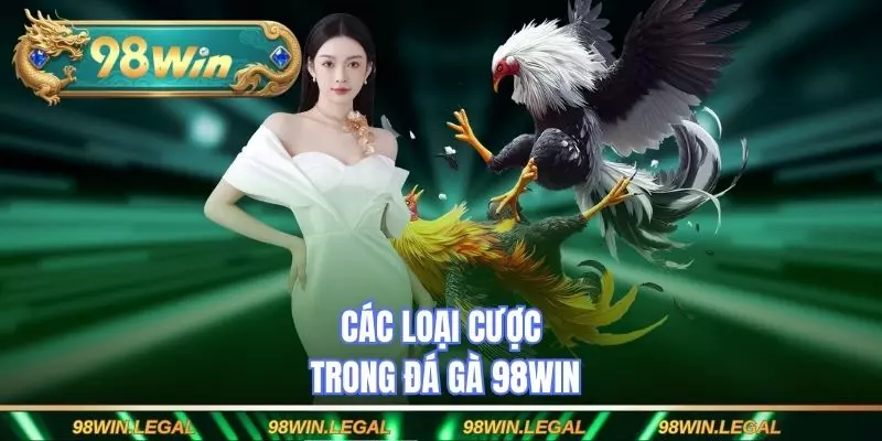 Các loại cược trong đá gà 98WIN